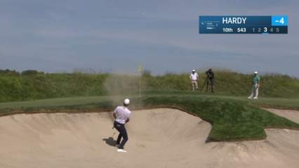 Nick Hardy gets up-and-down for birdie at Korn Ferry Tour Champ