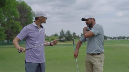 PGA TOUR players test their short games with 3M sandpaper wedges