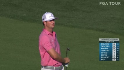 Hudson Swafford's clutch second leads to eagle at The American Express