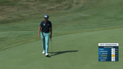 Johannes Veerman makes third-straight birdie on No. 10 at ISCO Championship