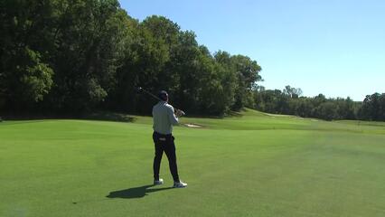 Marcelo Rozo makes birdie on No. 15 at Compliance Solutions