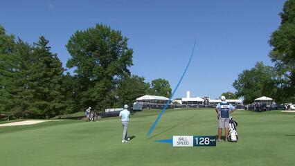Heath Slocum makes birdie on No. 18 at Stifel Charity Classic