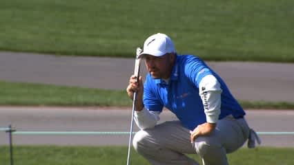 Chad Collins makes par on No. 2 at Wells Fargo