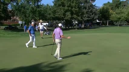 Ben Kohles keeps putter hot with birdie on No. 14 at Albertsons Boise Open