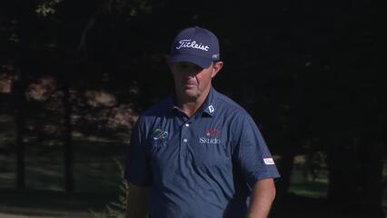 Greg Chalmers makes birdie on No. 16 at Dominion Energy Charity Classic