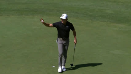 Charlie Saxon closes with birdie at Utah Championship