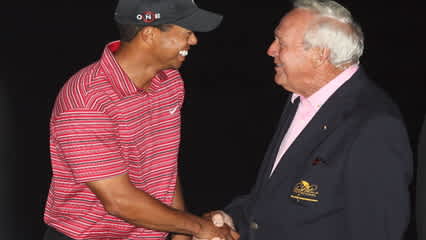 Tiger Woods reflects on playing at Arnold Palmer Invitational