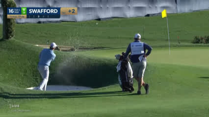 Hudson Swafford's bunker play leads to birdie at THE PLAYERS