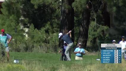 Andrew Wilson makes birdie on No. 6 at Barracuda