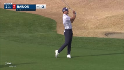 Paul Barjon spins wedge close and birdies at The American Express