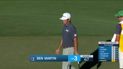 Ben Martin buries a 41-foot eagle putt at Sony Open