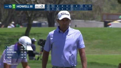 Charles Howell III controls wedge and birdies at Mexico Open