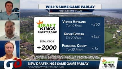 DraftKings launches new PGA TOUR Same Game Parlay