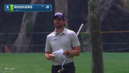 Patrick Rodgers's 165-yard approach sets up birdie on No. 6 at RBC Heritage