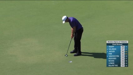 Alvaro Ortiz makes closing birdie at Mexico Open