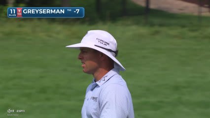 Max Greyserman's 185-yard approach sets up birdie on No. 11 at 3M Open