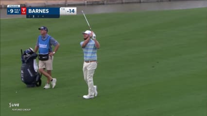 Erik Barnes closes with birdie after nice wedge at The American Express