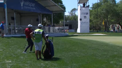 Brooks Koepka gets up-and-down for birdie at Valspar