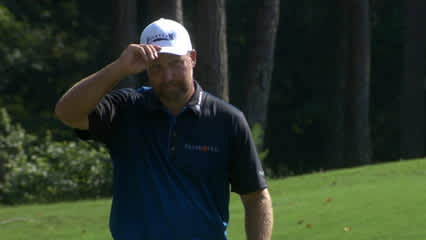 Chad Collins makes unlikely eagle putt from 55 feet at Barbasol