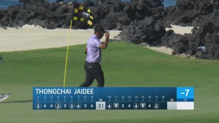 Thongchai Jaidee cards bounce-back birdie at Mitsubishi