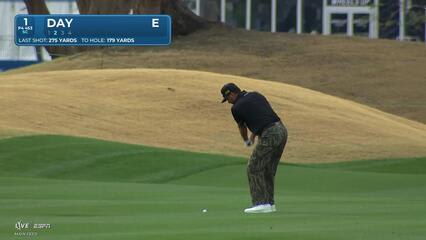 Jason Day hits 176-yard approach to 10 feet, sets up birdie on No. 1 at The American Express