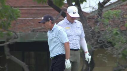 Steven Alker makes birdie on No. 17 at Mitsubishi Electric Championship at Hualalai