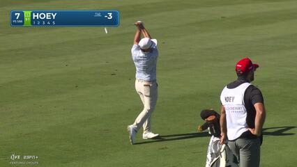 Rico Hoey hits 230-yard approach to 24 feet, sets up birdie on No. 7 at Bank of Utah