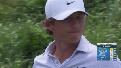 Gordon Sargent makes birdie on No. 17 at Puerto Rico