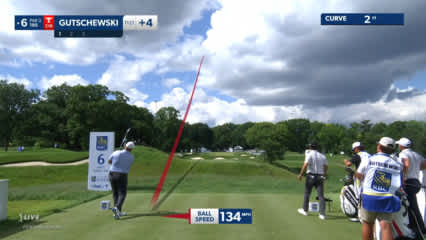 Scott Gutschewski dials in tee shot to set up birdie at RBC Canadian