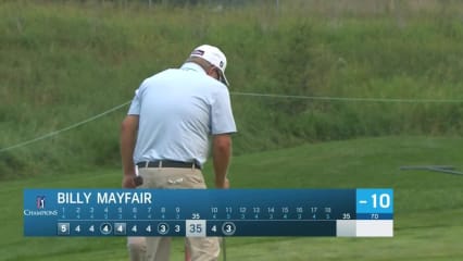 Billy Mayfair makes eagle on No. 11 at Shaw Charity