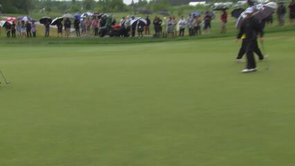 Jimmy Stanger sinks 44-foot birdie putt on No. 2 at RBC Canadian