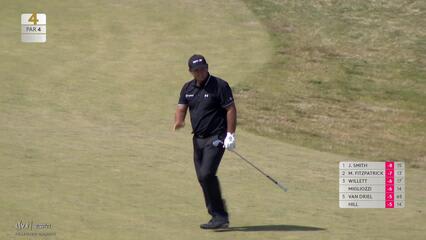 Patrick Reed's 163-yard approach sets up birdie on No. 4 at Genesis Scottish Open