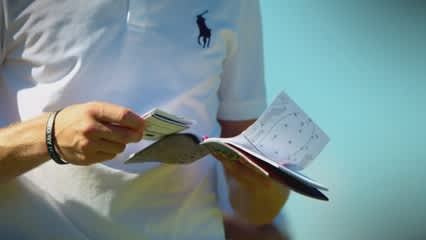 How much do PGA TOUR players use their yardage books?