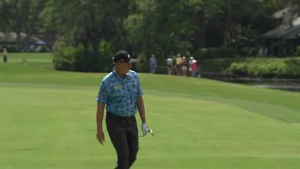 Ernie Els holes out for 87-foot eagle at RBC Heritage