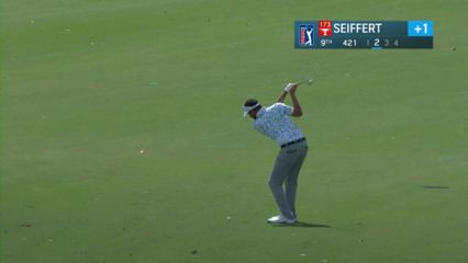 Chase Seiffert takes aggressive line to set up birdie at Honda