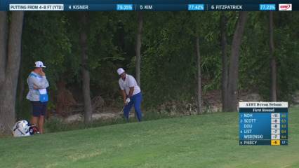 Scott Piercy escapes rough to set up birdie at AT&T Byron Nelson