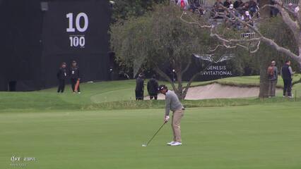 Aldrich Potgieter hits 265-yard approach to 18 feet, sets up birdie on No. 11 at The Genesis