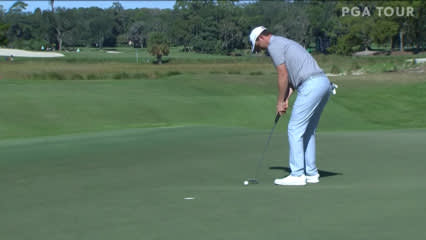 Bernd Wiesberger 5-foot birdie putt at The RSM Classic