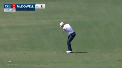 Graeme McDowell sticks approach to set up birdie at Arnold Palmer