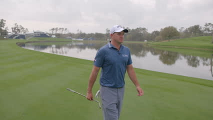 Sam Saunders recreates memorable shots at THE PLAYERS