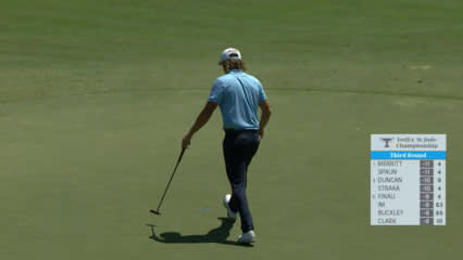 Cameron Smith makes birdie putt on No. 6 at FedEx St. Jude Champ