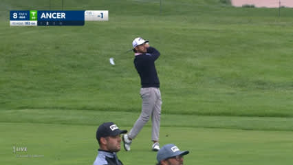 Abraham Ancer uses nice approach to set up birdie at Wells Fargo