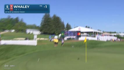 Vince Whaley gets up-and-down from 154 yards for birdie on No. 5 at RBC Canadian