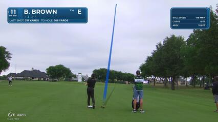 Blades Brown makes birdie on No. 11 at THE CJ CUP