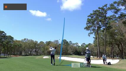 James Nicholas makes birdie on No. 11 at Club Car Championship