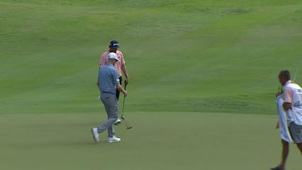 Jim Knous sinks birdie putt at Puerto Rico