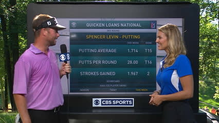 Spencer Levin interview after Round 3 of Quicken Loans 