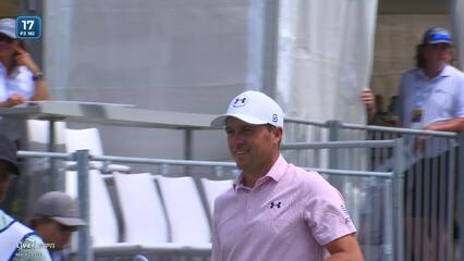 Jordan Spieth hits tee shot to 13 feet, sets up birdie on No. 17 at RBC Heritage