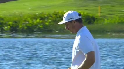 Jamie Lovemark’s lengthy birdie putt at Honda
