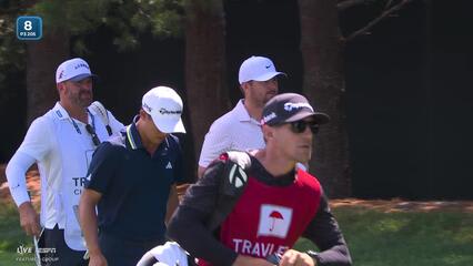 Chris Gotterup hits tee shot to 3 feet, sets up birdie on No. 8 at Travelers